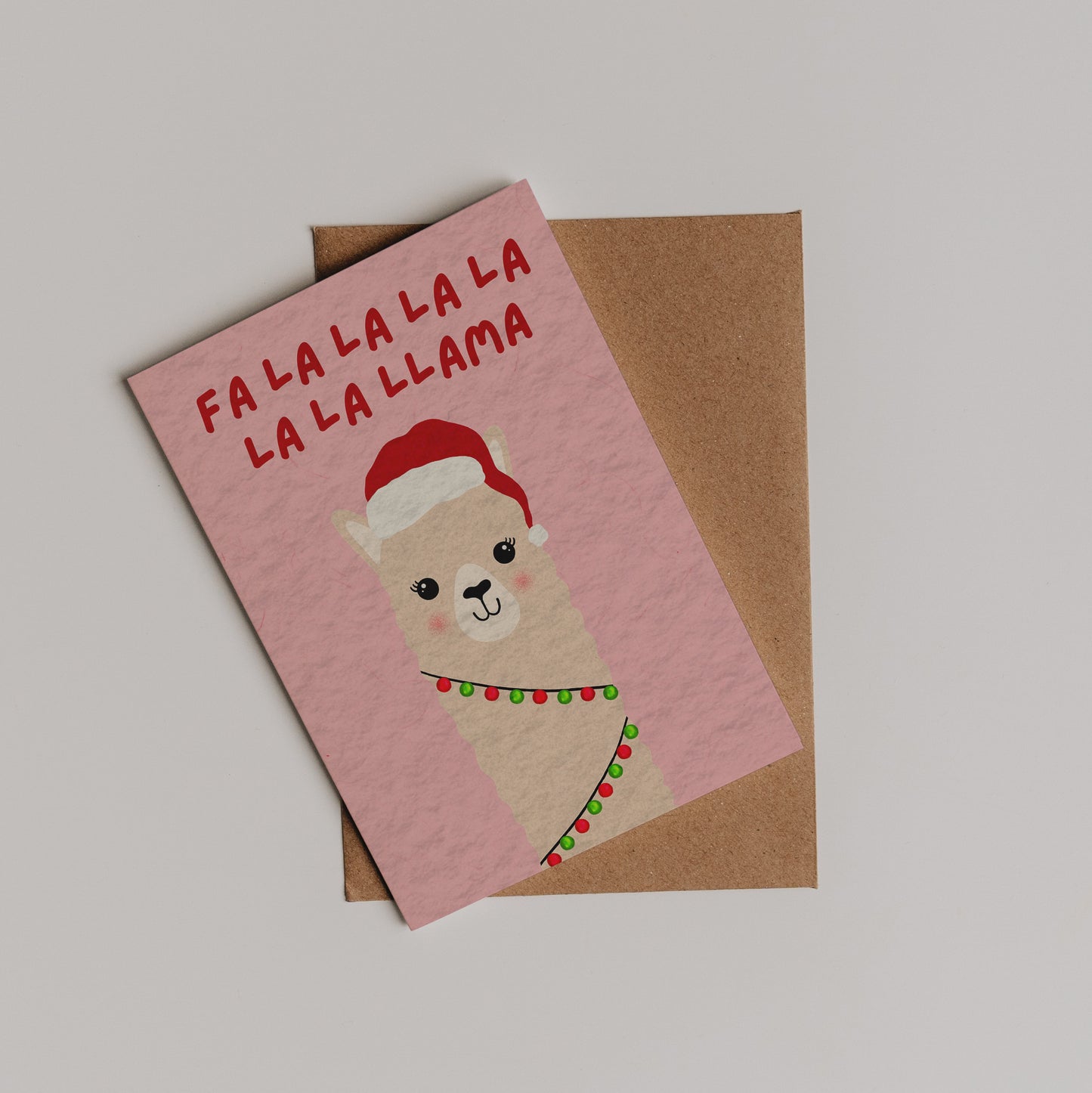 Fa La Llama Card