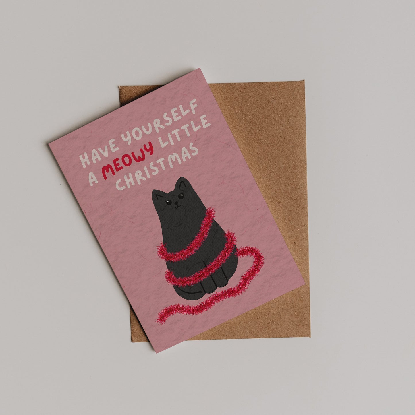 Meowy Little Christmas Card