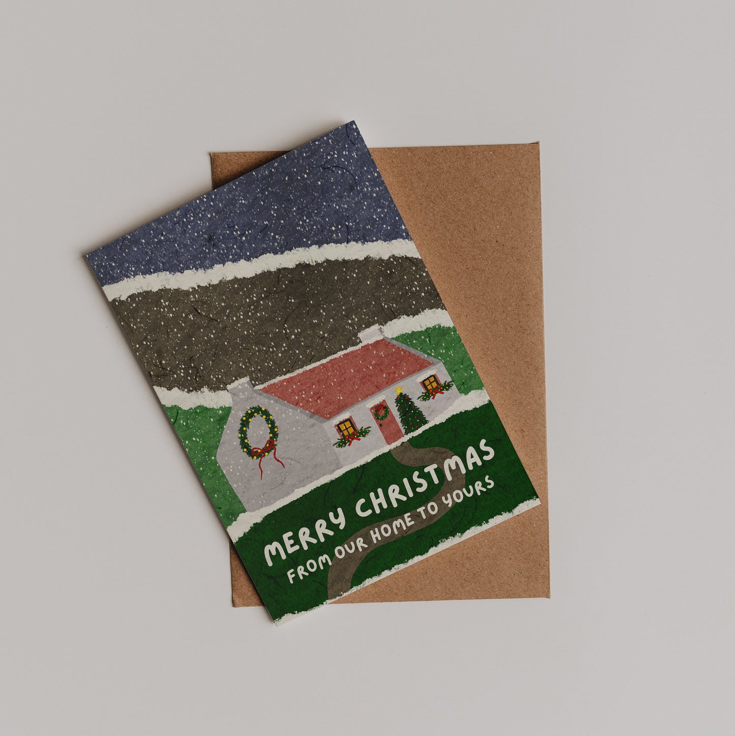 Cottage Christmas Card