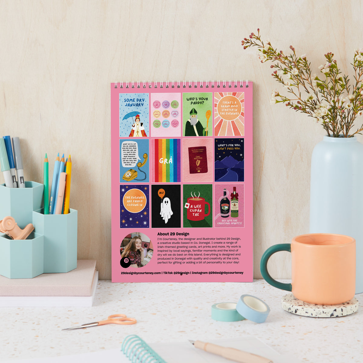 PREORDER - 2027 Big Irish Calendar