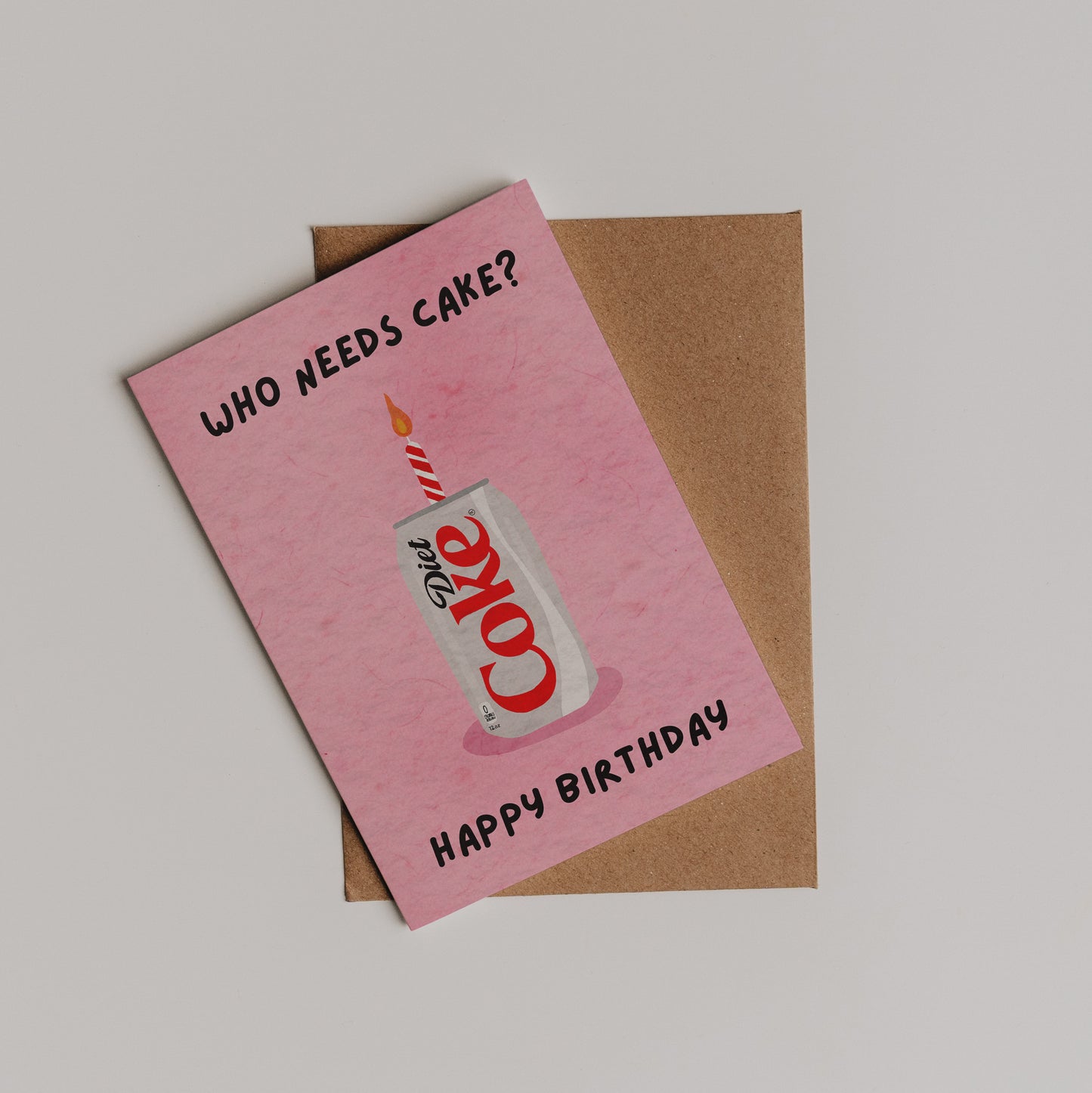 Diet Coke Birthday Card