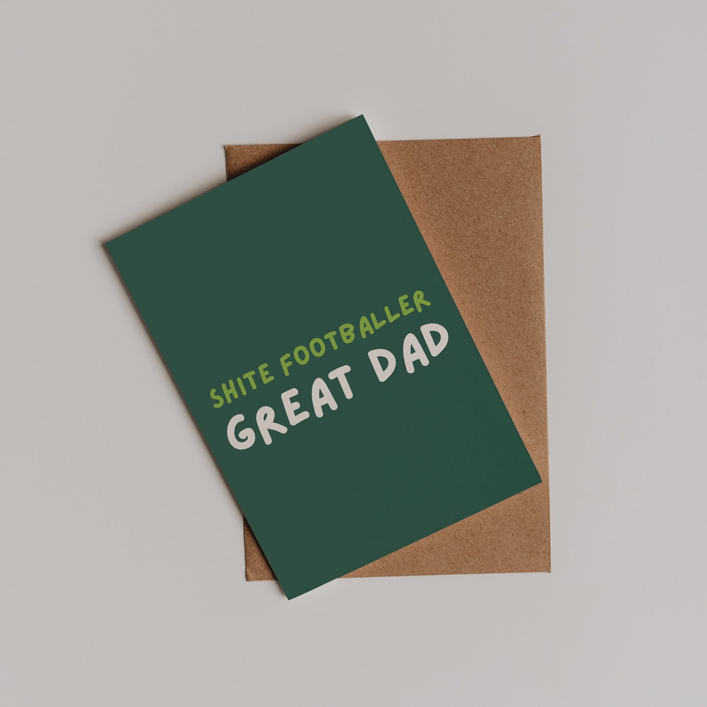 Shite Footballer Card