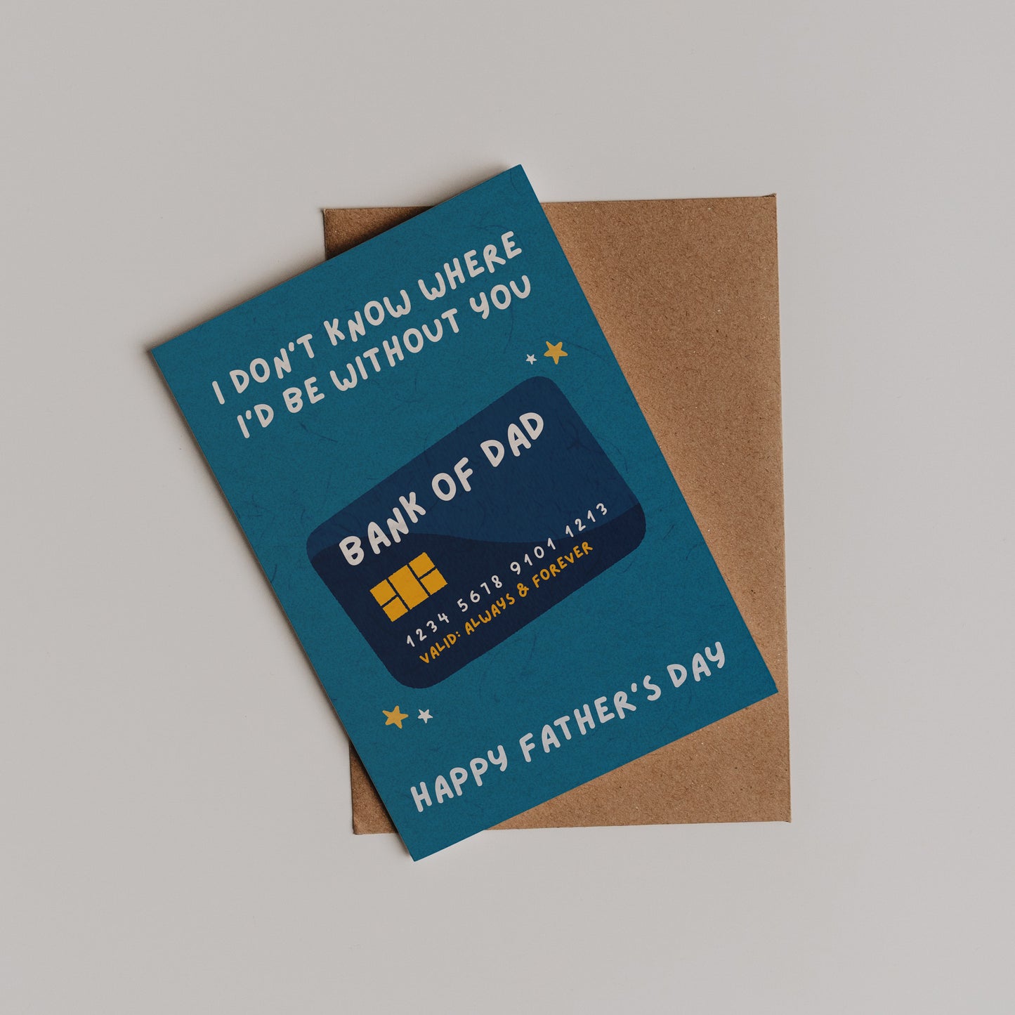 Bank Of Dad Card