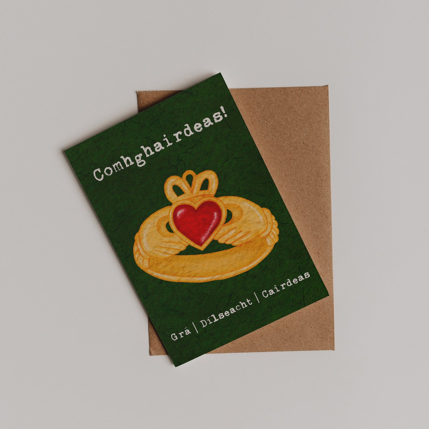 Fáinne Ring Engagement Card