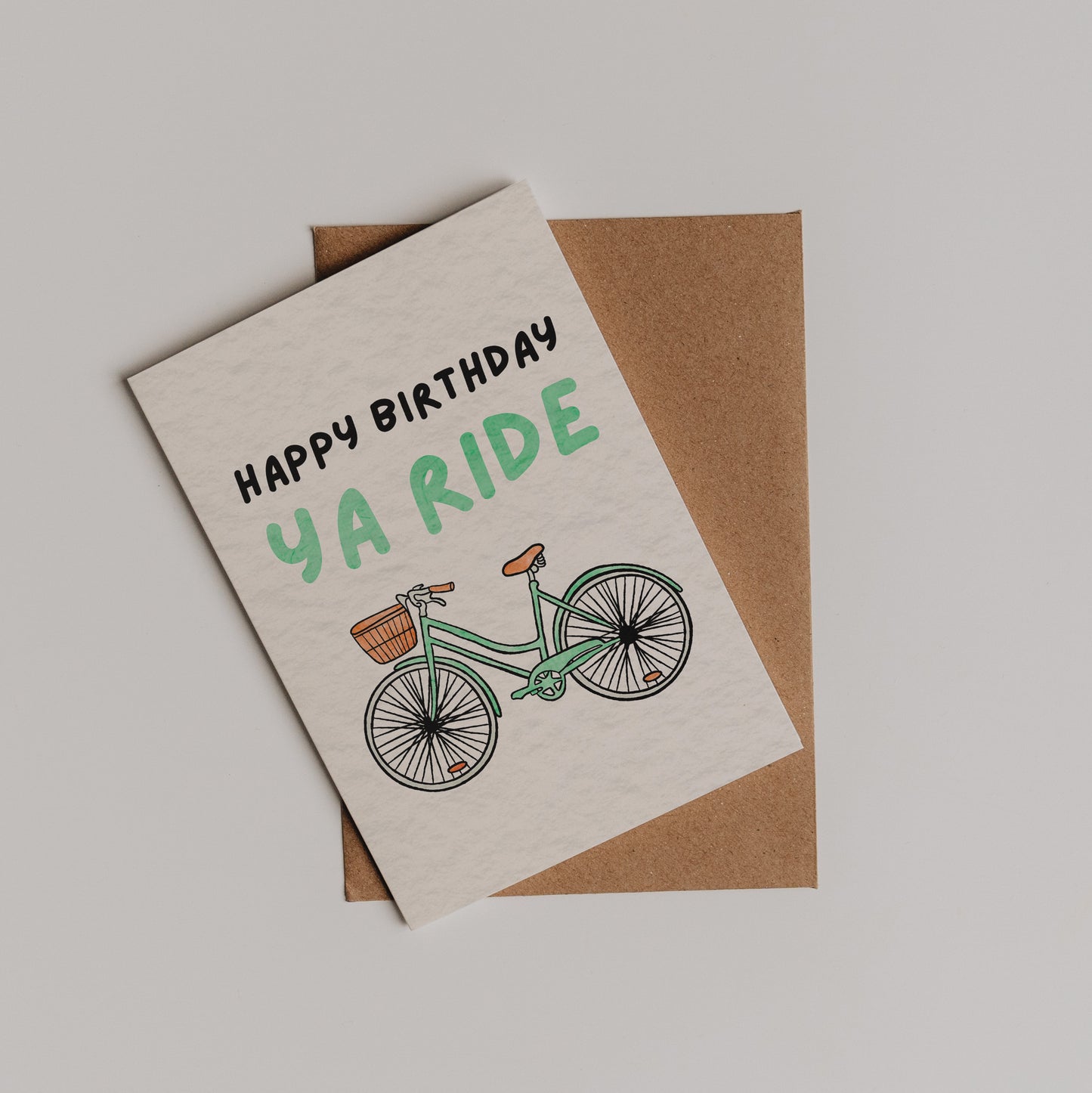 Happy Birthday Ya Ride Card