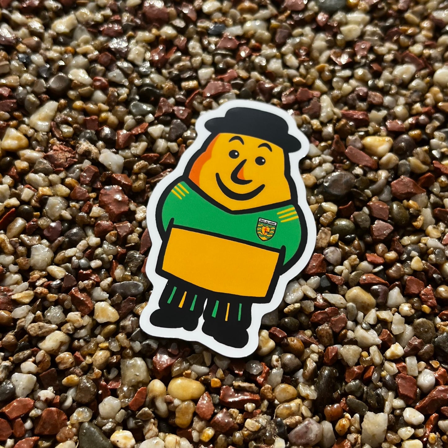 Donegal Potato Man Sticker