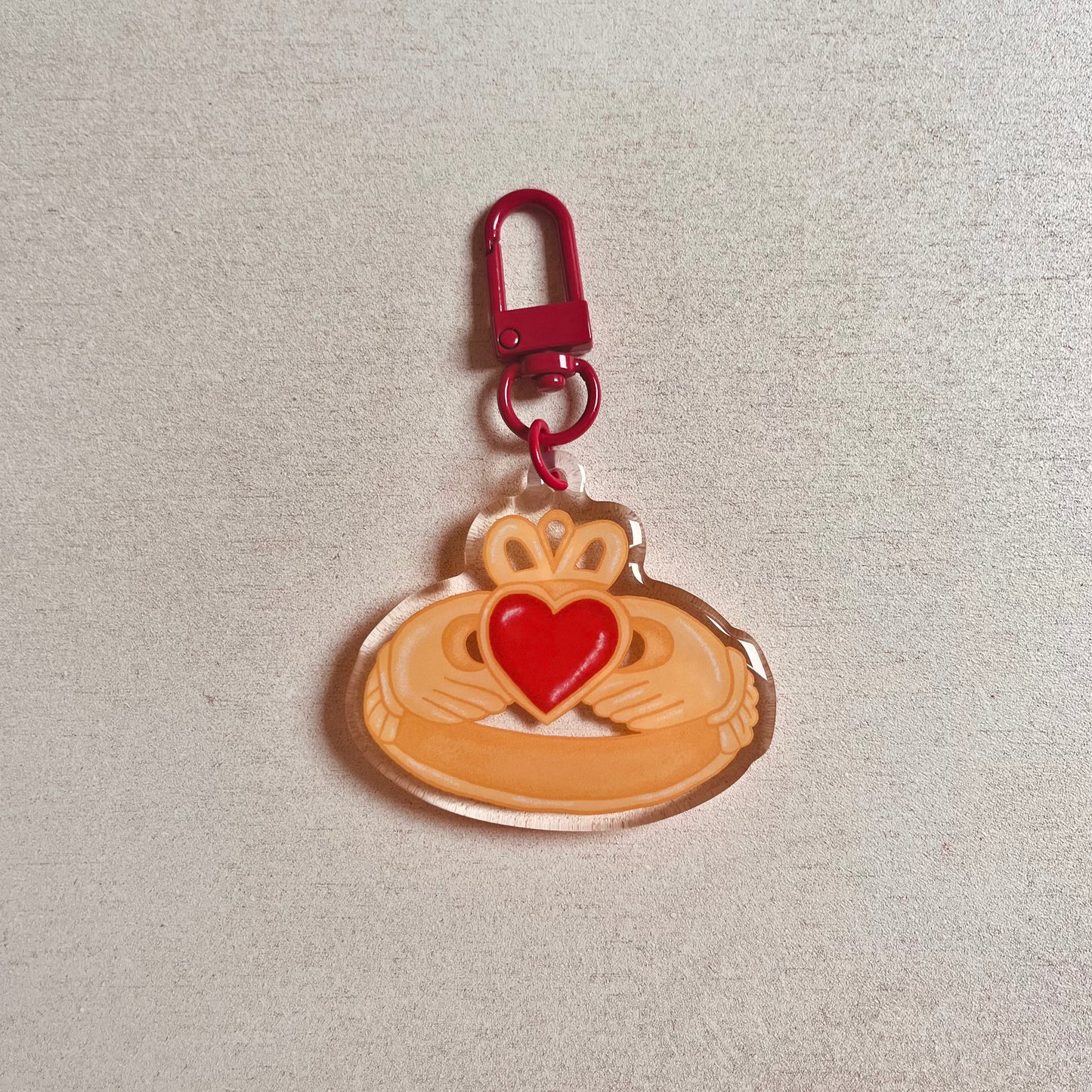 Claddagh Ring Keyring