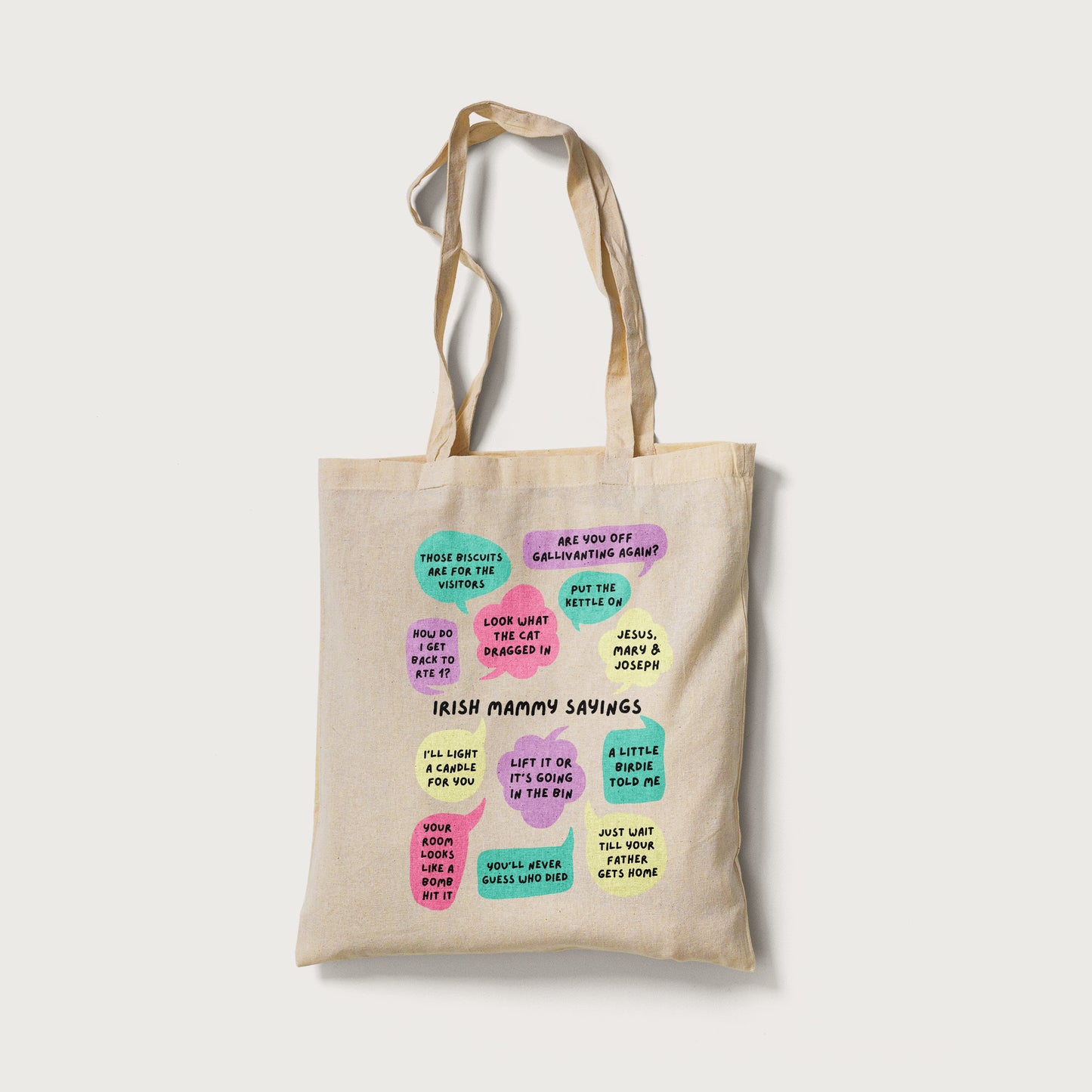 Irish mammy Sayings Tote