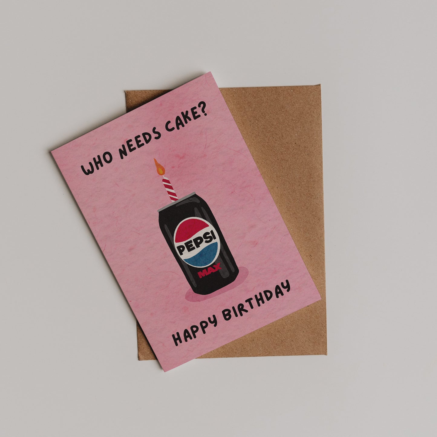 Pepsi Max Birthday Card