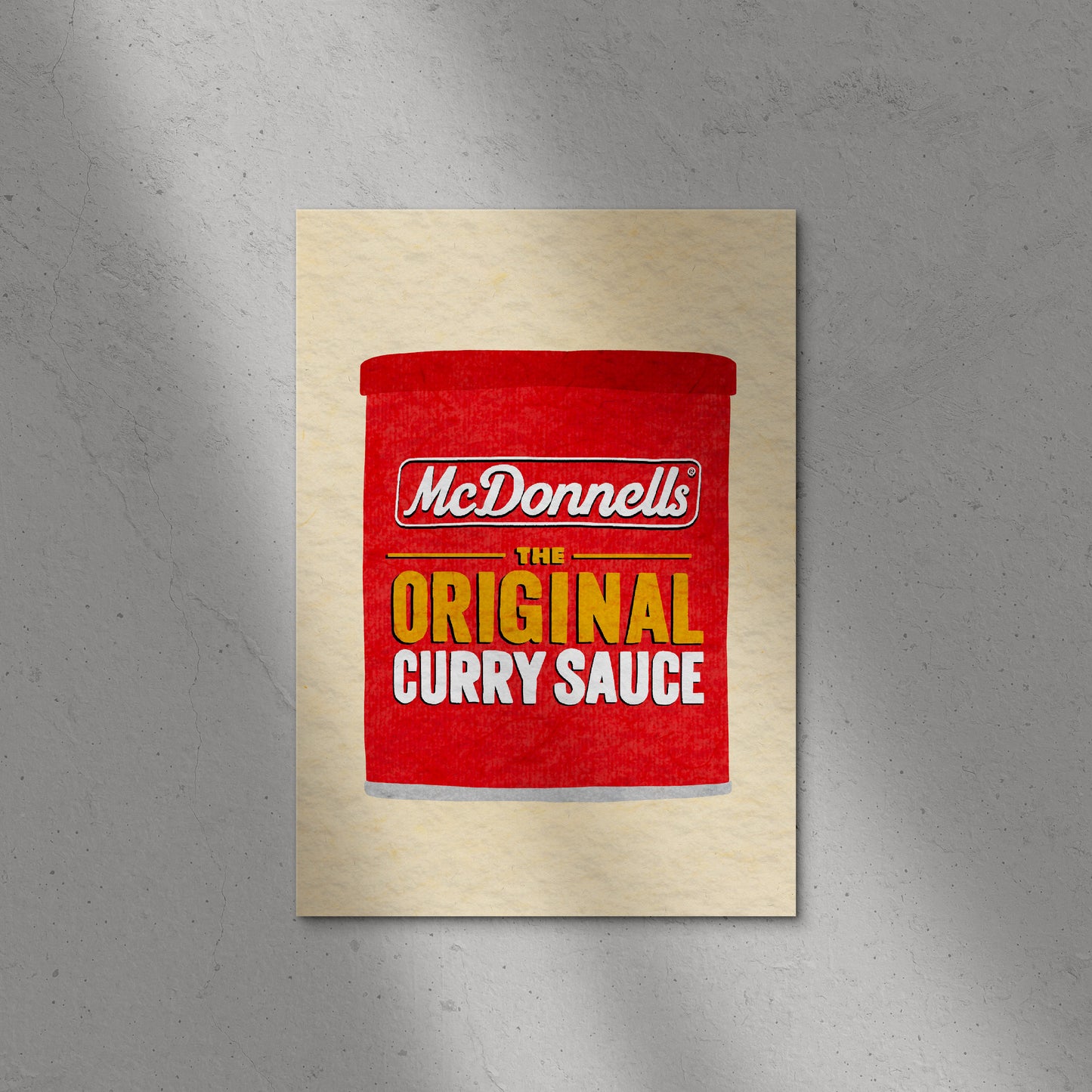 McDonnells Curry Print