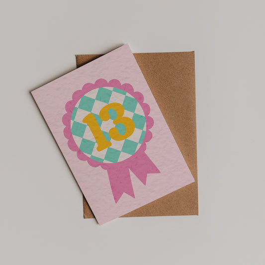 13 Birthday Ribbon