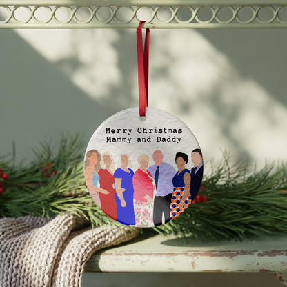 Personalised Hand Drawn Photo Bauble