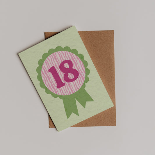 18 Birthday Ribbon