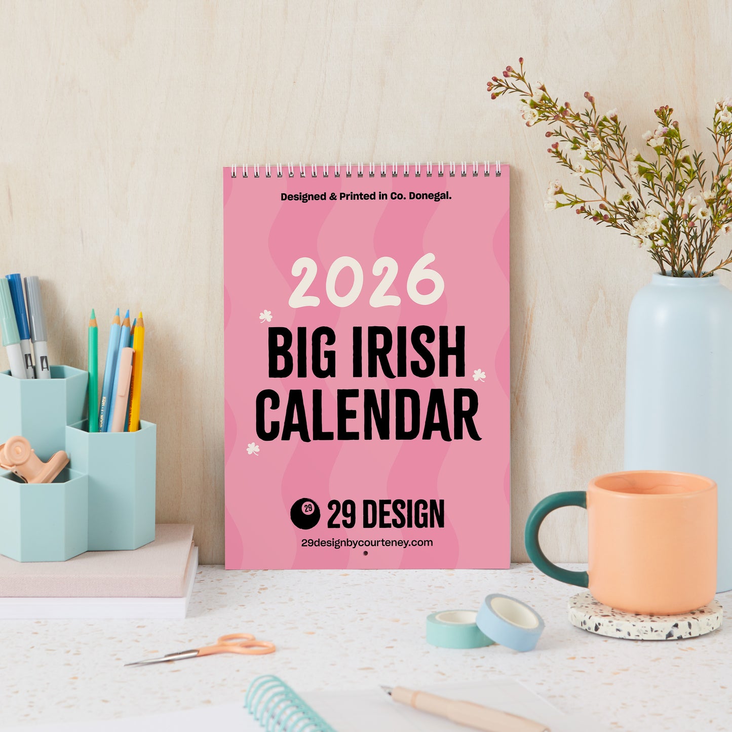 2026 Big Irish Calendar A4