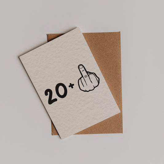 20+1 Card