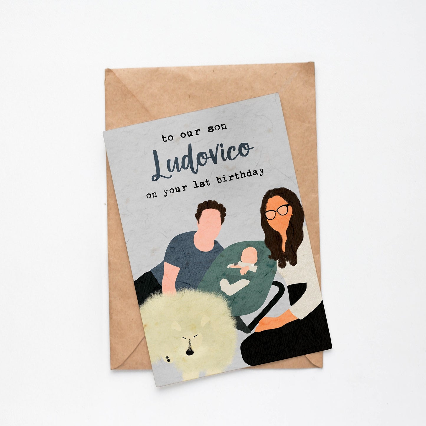 Personalised Hand-drawn Card