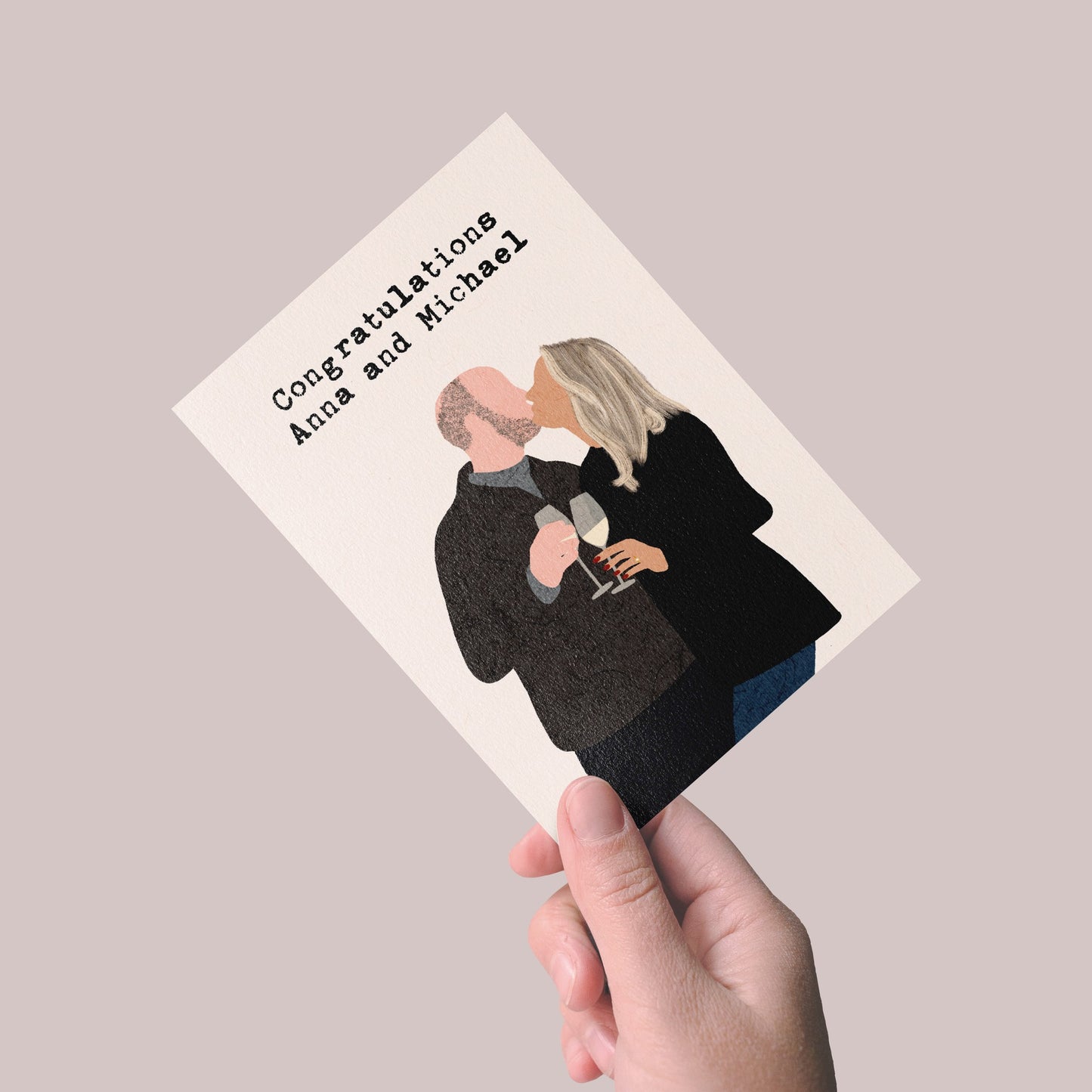 Personalised Hand-drawn Card