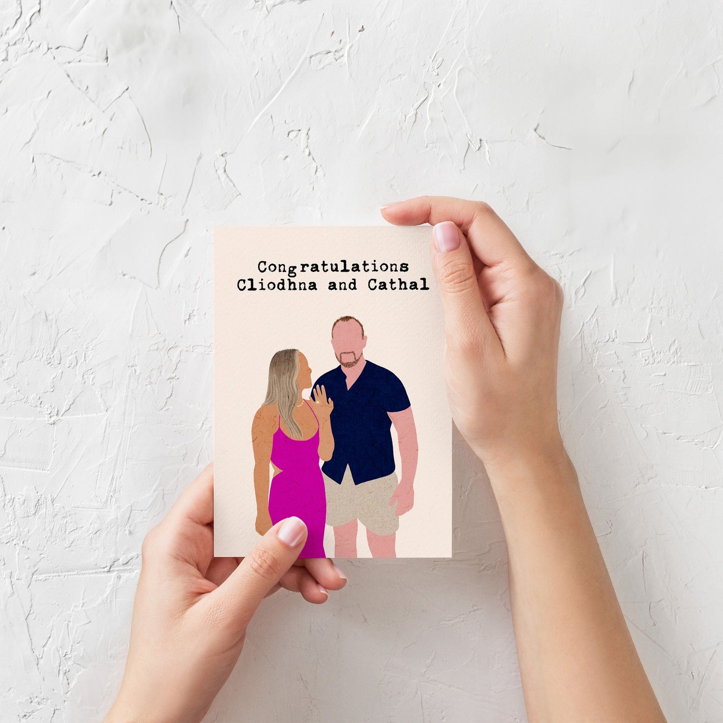 Personalised Hand-drawn Card