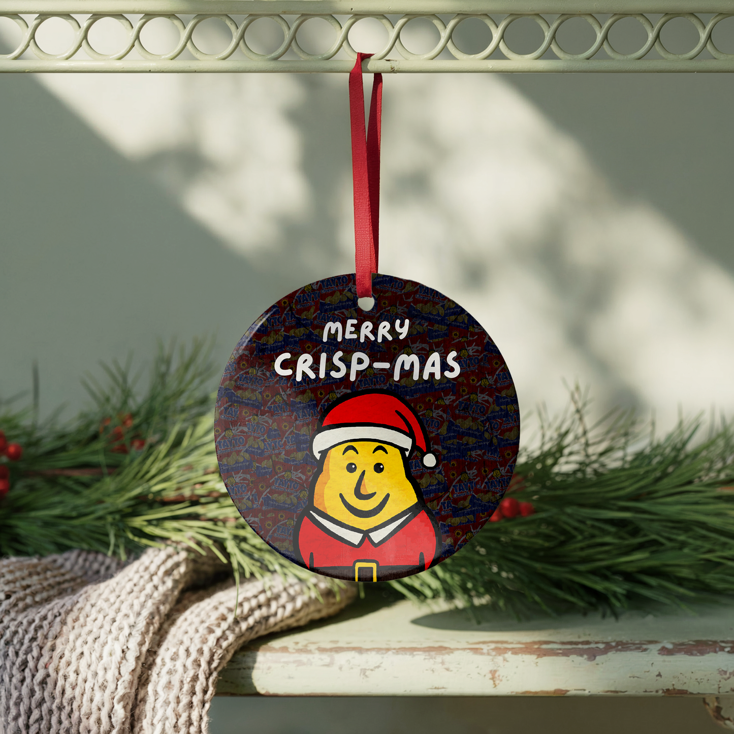 Merry Crisp-mas Bauble