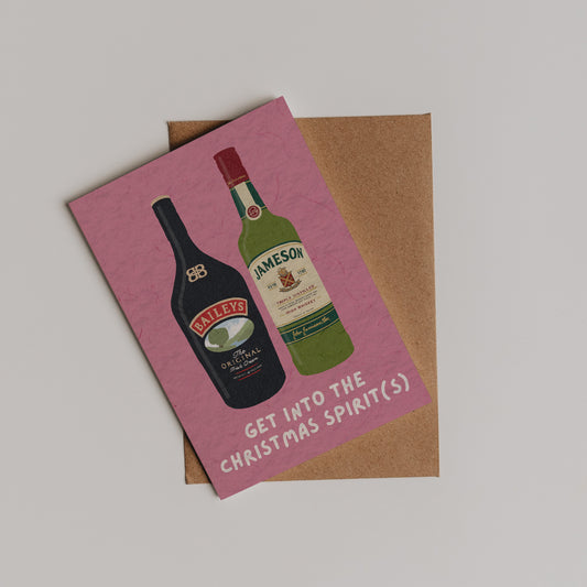 Get Into The Christmas Spirit(s) Card