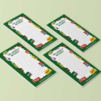 DL 'The Weekly Messages' Notepad