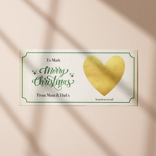 Christmas Surprise Ticket