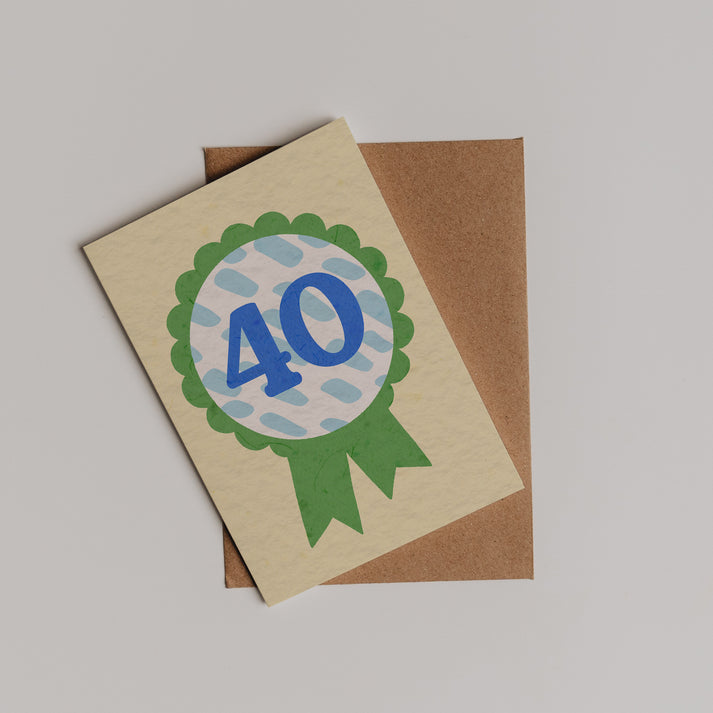 40 Birthday Ribbon – 29 Design by Courteney
