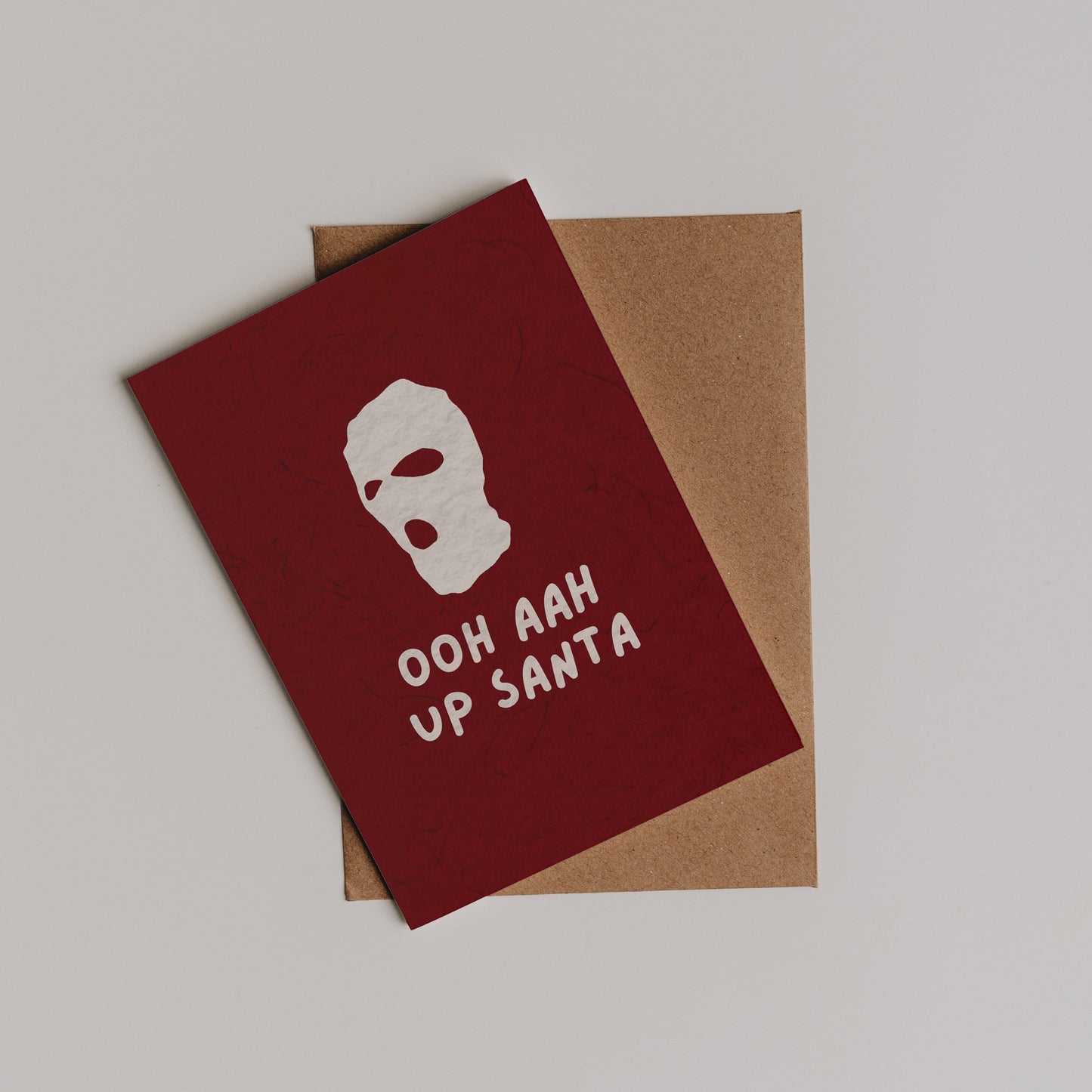 Ooh Aah Up Santa Card