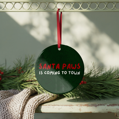 Santa Paws Bauble