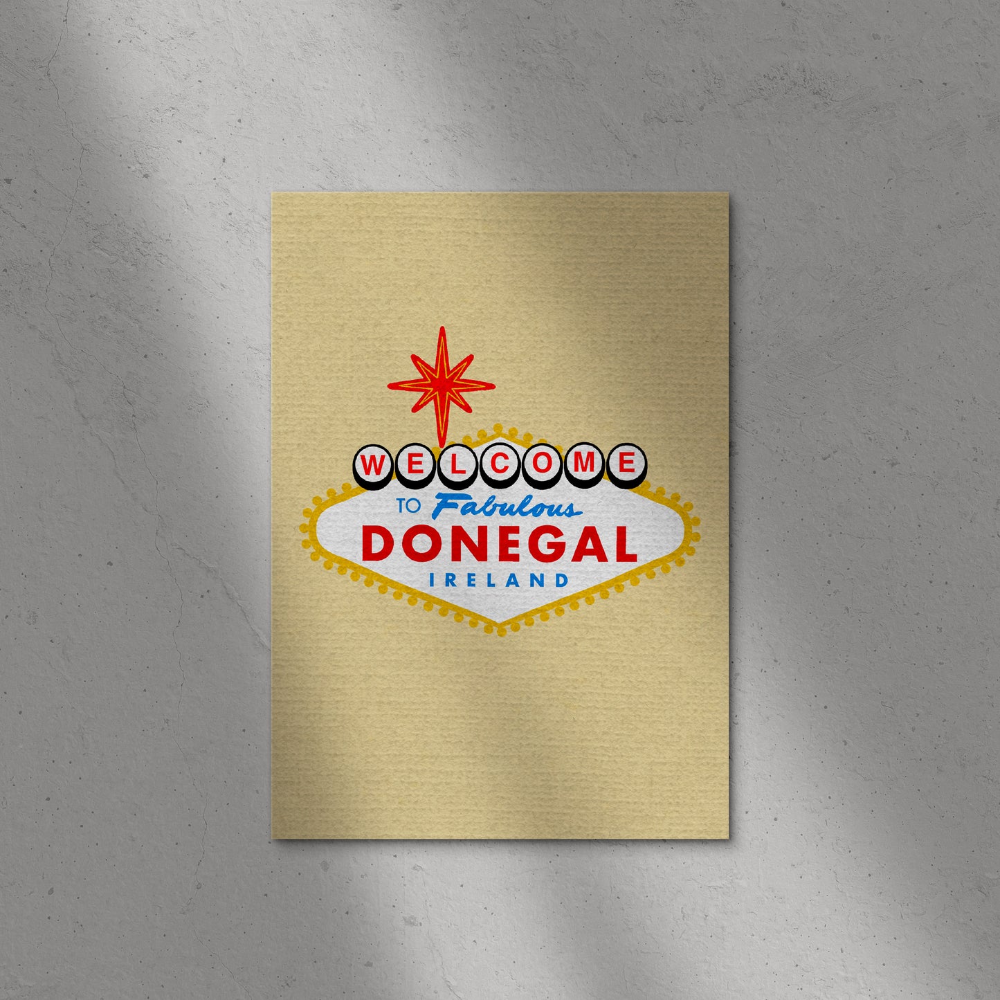 Las Vegas In The Hills Print