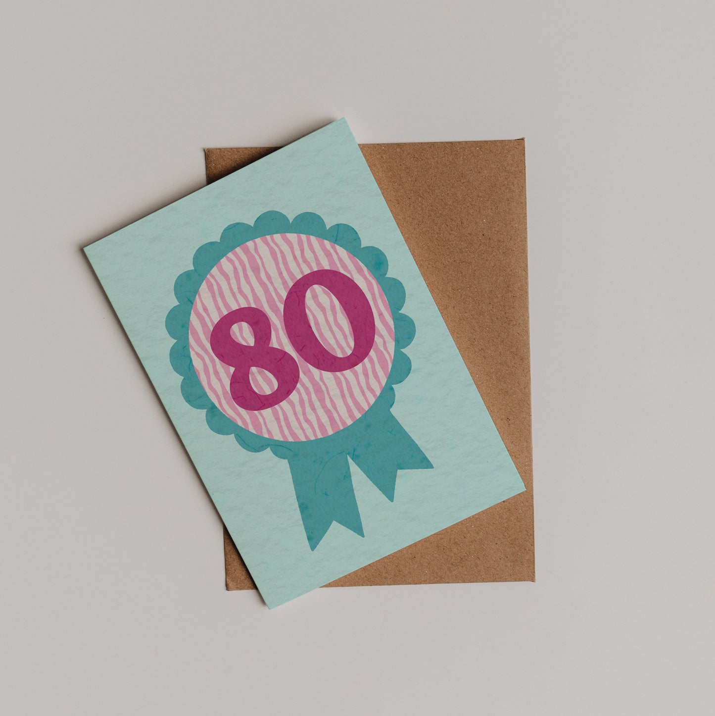 80 Birthday Ribbon