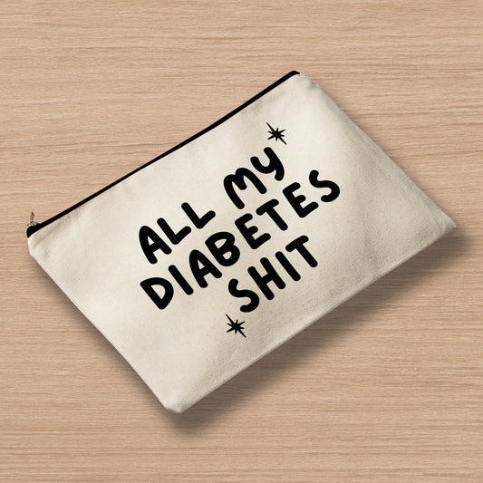 All My Diabetes Shit Toiletry Bag
