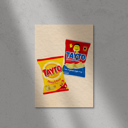 A Tale of Two Crisps Print