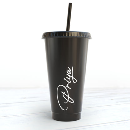 Personalised Name Reusable Plastic Cups