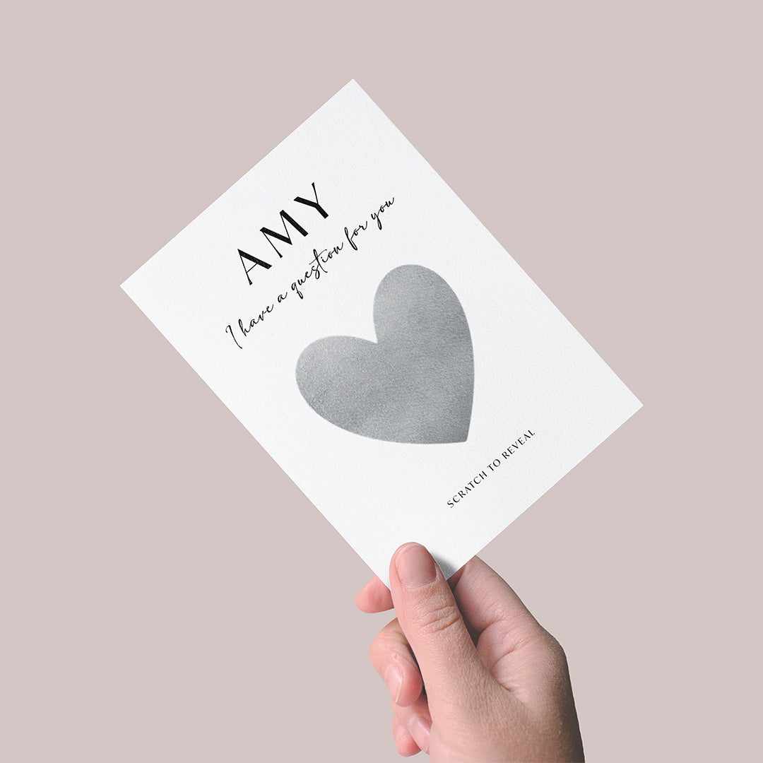 Scratch to Reveal Bridesmaid/MOH Proposal