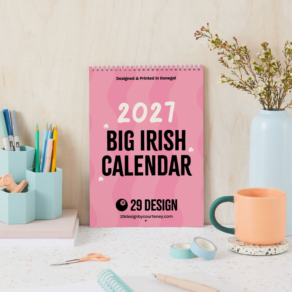 PREORDER - 2027 Big Irish Calendar