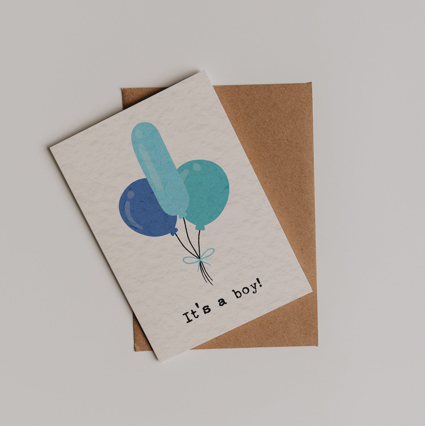 Cheeky Baby Boy Balloons Card