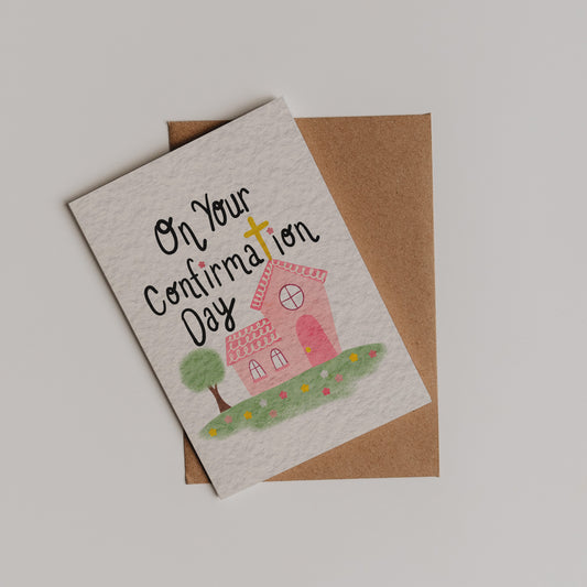 Confirmation Church Card