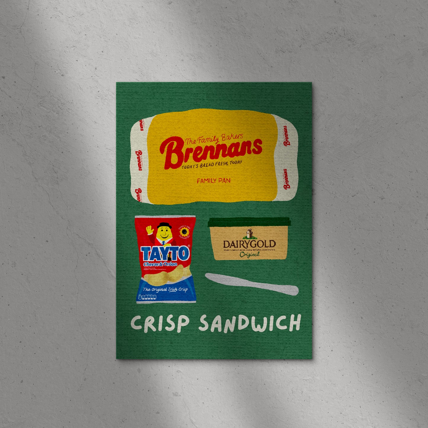 Crisp Sandwich Print