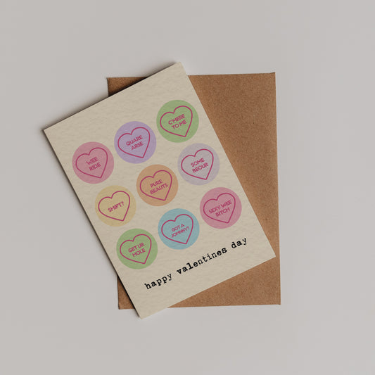 Dirty Lovehearts Card