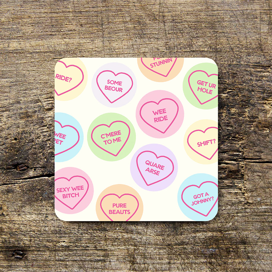 Dirty Lovehearts Coaster
