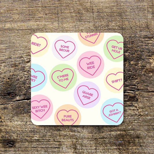 Dirty Lovehearts Coaster