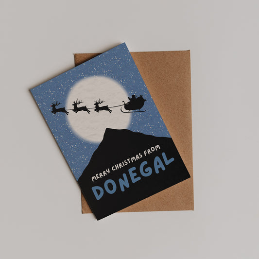Merry Christmas From Donegal Card