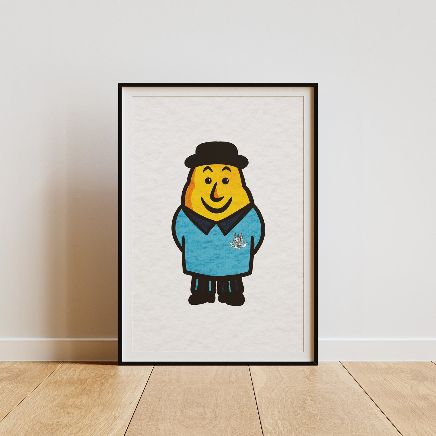 Potato Man Personalised County Print