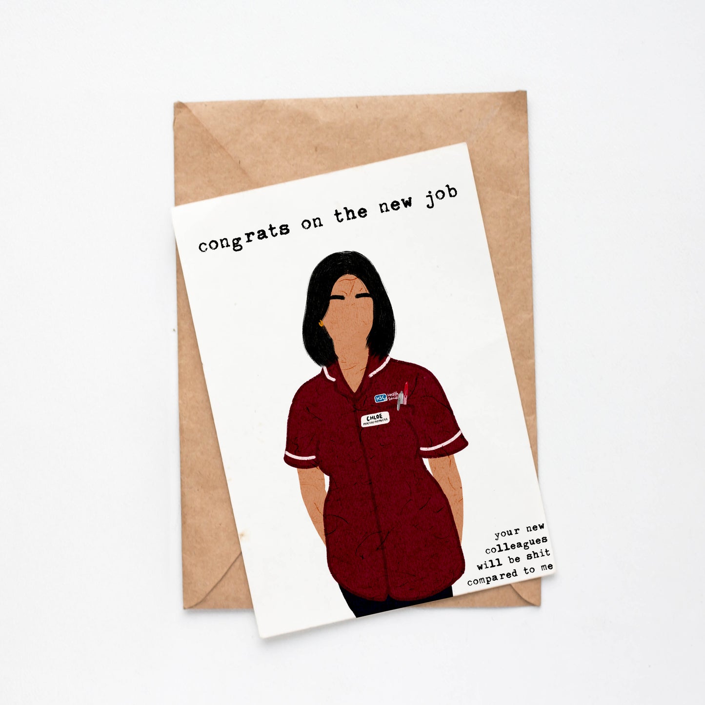 Personalised Hand-drawn Card