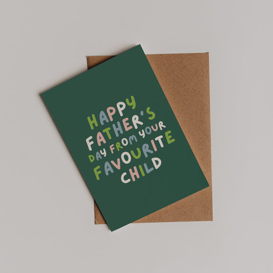 From Your Favourite Child Card