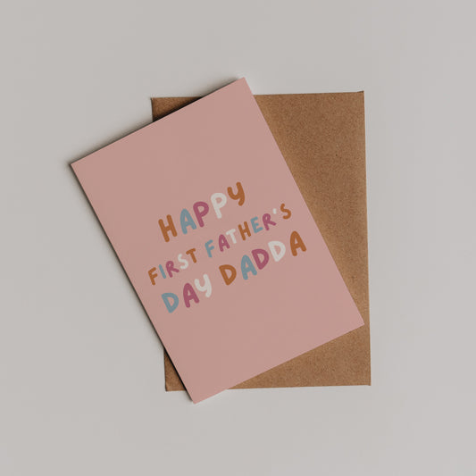 1st Father's Day Card