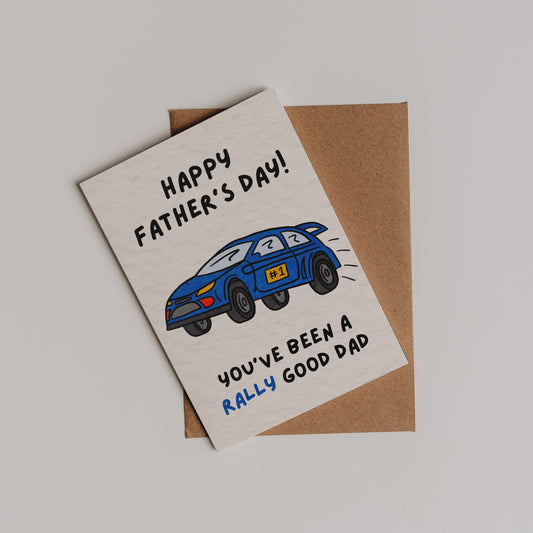 Rally Good Dad Card