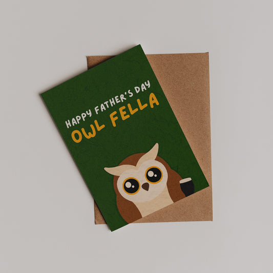 Owl Fella Card