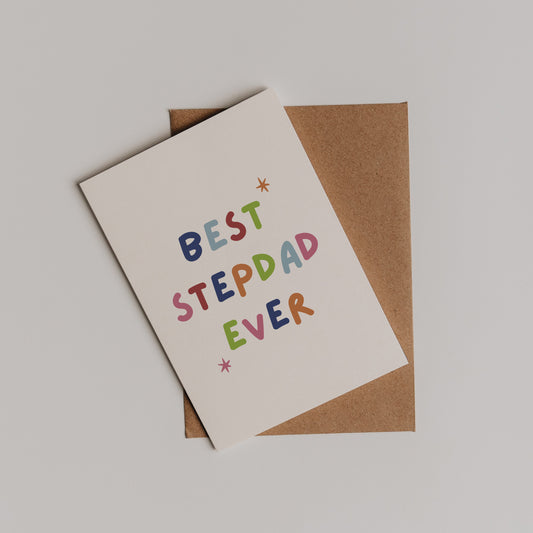 Best Stepdad Card